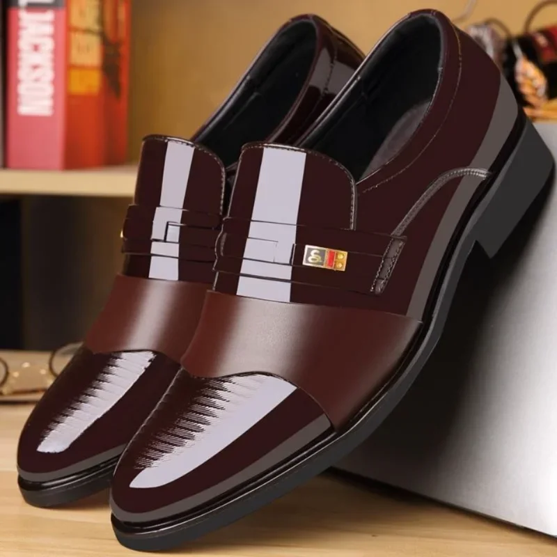 Men'S Luxury Formal Wear - أحذية جلدية للرجال الزفاف الرسمي أوكسفورد