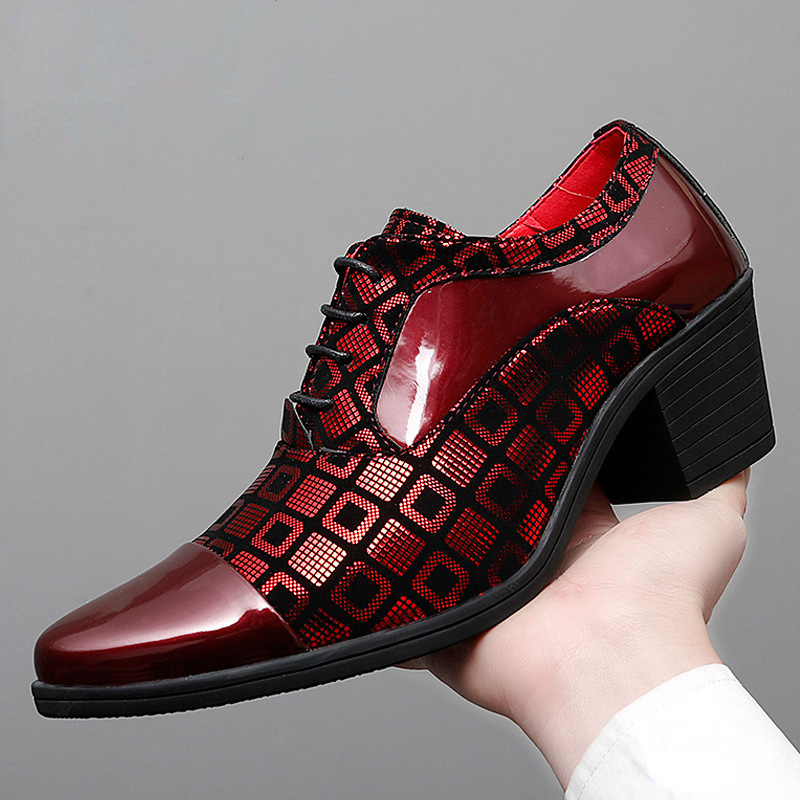 Men'S Luxury Formal Wear - أحذية رسمية للرجال بكعب عالٍ أحذية