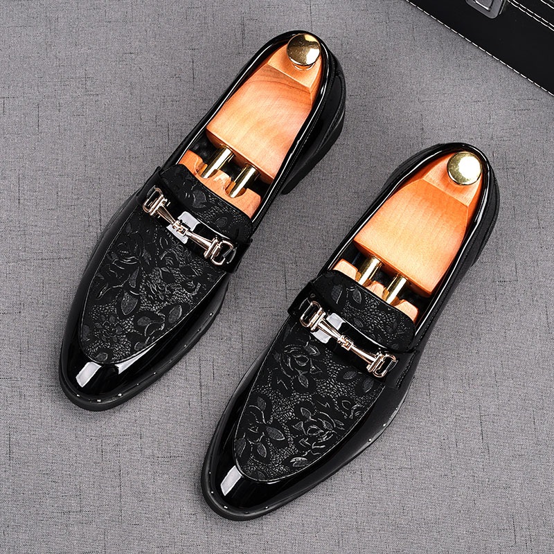 Men'S Luxury Formal Wear - أحذية رجالي مصممة يدويًا من الجلد