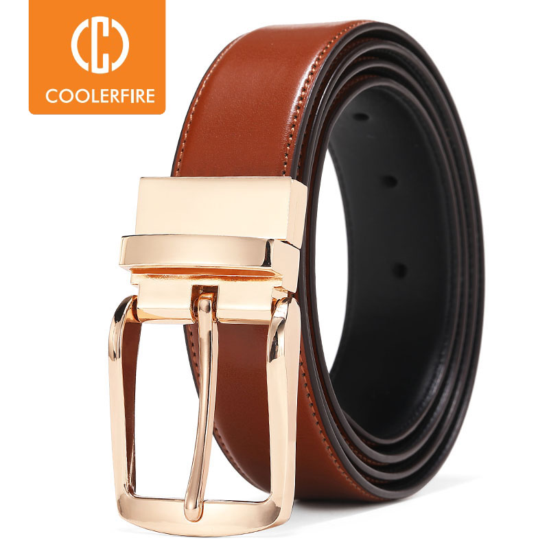 Men'S Formal Wear Belt - حزام جديد قابل للدوران ذو وجهين