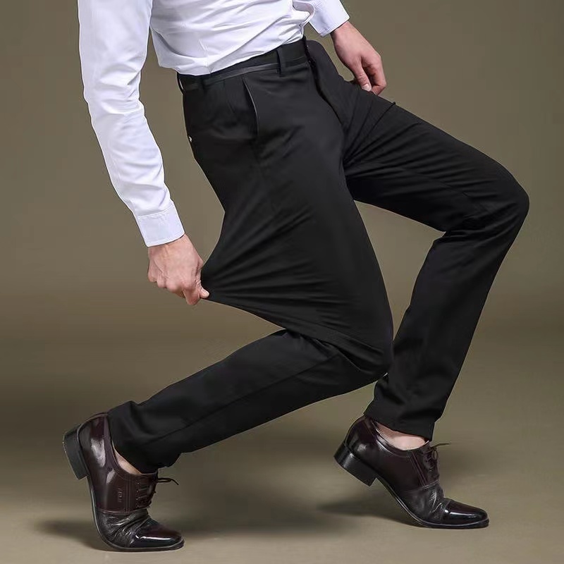 Men'S Formal Attire - الرجال الصيف موضة الأعمال السراويل الطويلة