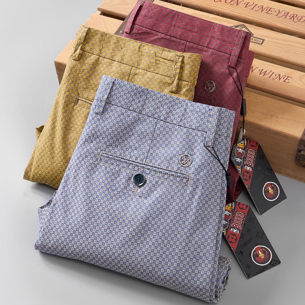 Men'S Formal Attire - منقوشة Pants غير رسمية الرجال كوريا