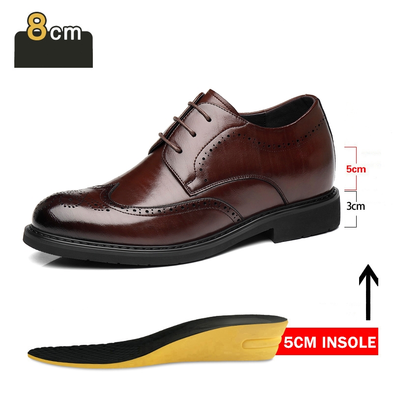 Men'S Luxury Formal Wear - حذاء رجالي من الجلد الطبيعي ،