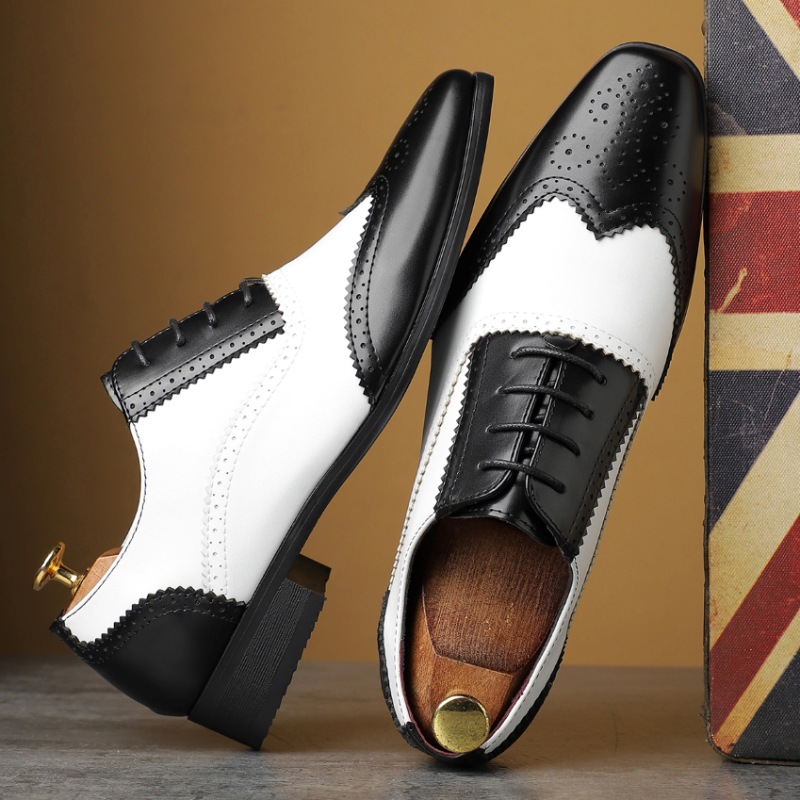 Men'S Luxury Formal Wear - أحذية جلدية للرجال أحذية كلاسيكية سوداء