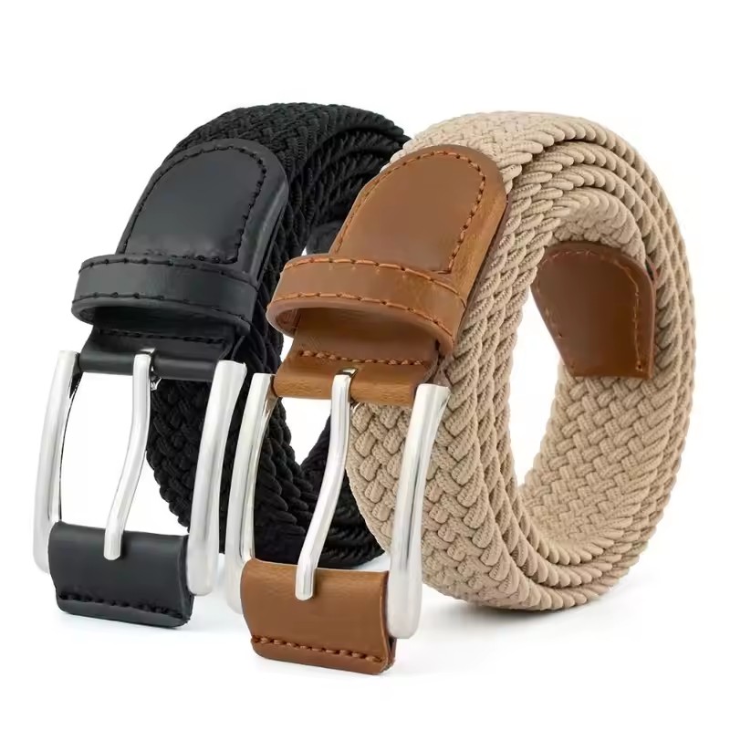 Men'S Formal Wear Belt - 1 قطعة الرجال الفاخرة الجديدة مطاطا