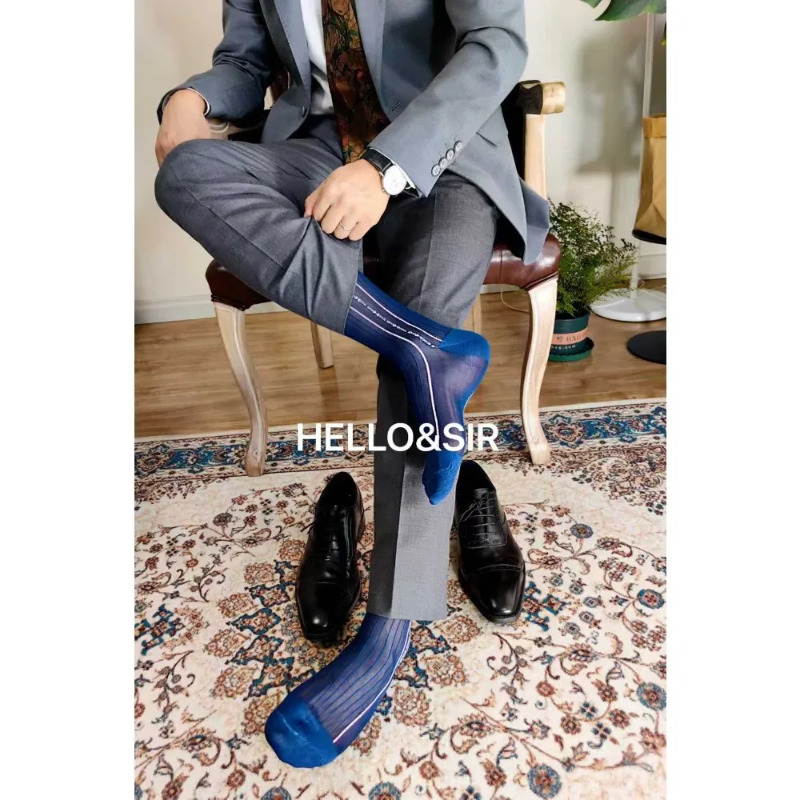 جوارب رجالية كلاسيكية من الناي - مراجعة Men'S Vintage Formal Wear وسعره