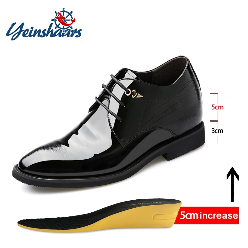 حذاء مصعد بطول 3/6/8 سم حذاء ر - مراجعة Men'S Used Formal Wear وسعره