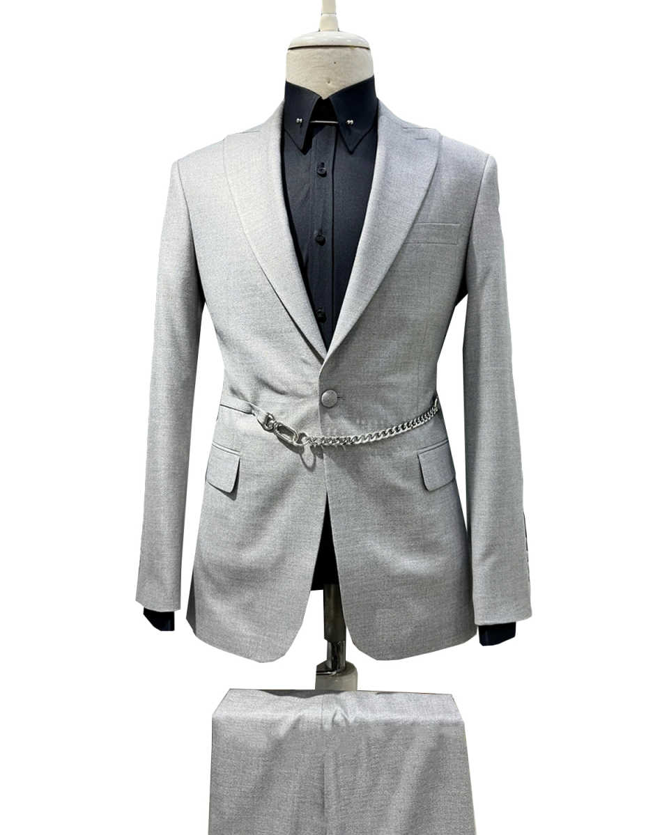 بدلات رجالية غير رسمية 3 قطع س - مراجعة Men'S Formal Wear Belt وسعره