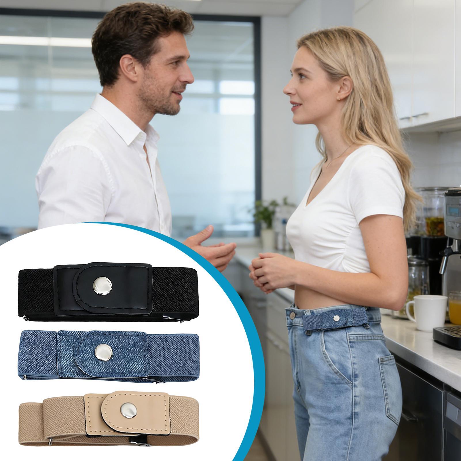 زوج واحد من أحزمة الخصر المرنة - مراجعة Men'S Formal Wear Belt وسعره