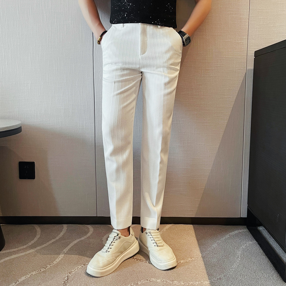 2025 ربيع وصيف جديد الرجال رقي - مراجعة Men'S Formal Attire وسعره