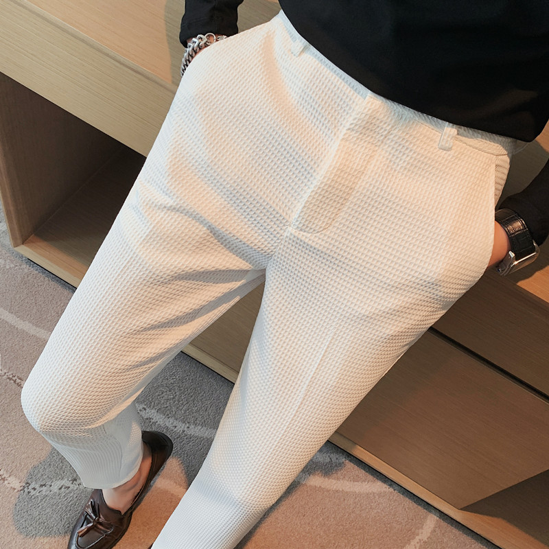 2024 خريف جديد الهراء تمتد الخ - مراجعة Men'S Formal Attire وسعره