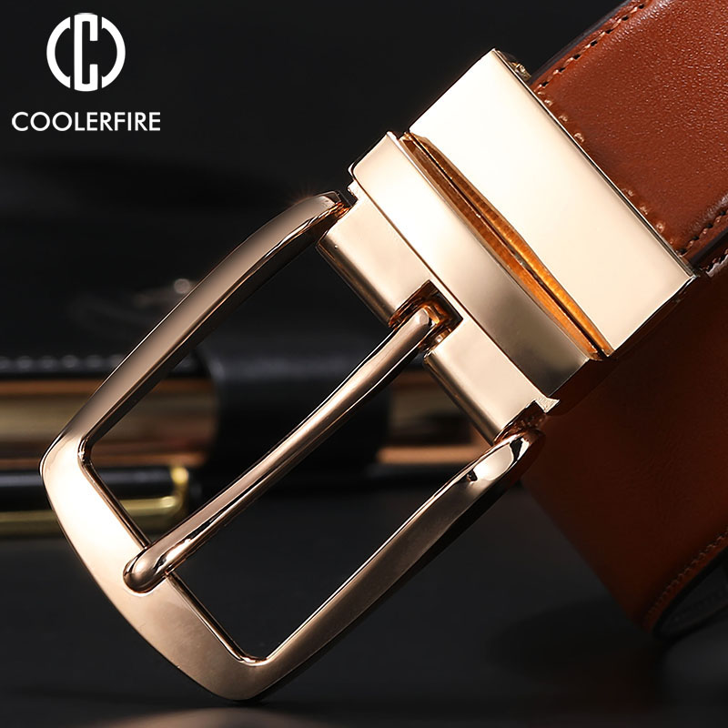 حزام جديد قابل للدوران ذو وجهي - مراجعة Men'S Formal Wear Belt وسعره