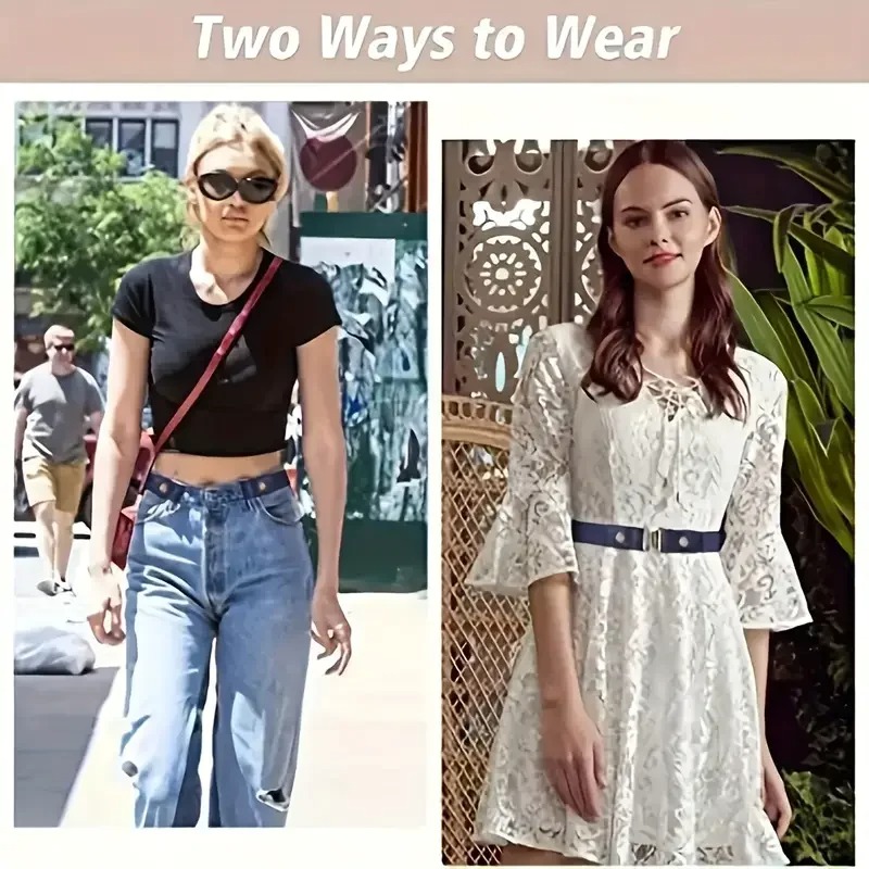 حزام خصر مرن قابل للتعديل من ا - مراجعة Men'S Formal Wear Belt وسعره