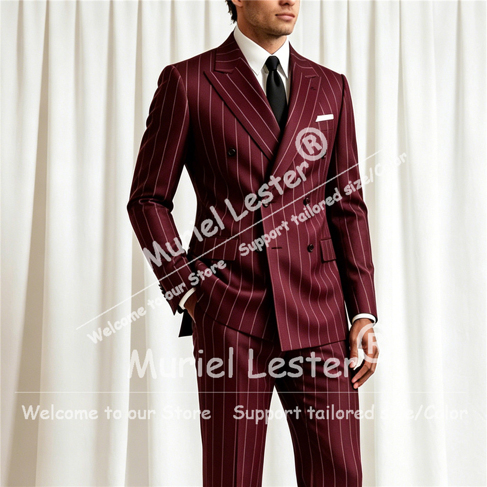 بدلة رجالية أنيقة مخططة من قطع - مراجعة Men'S Formal Attire وسعره