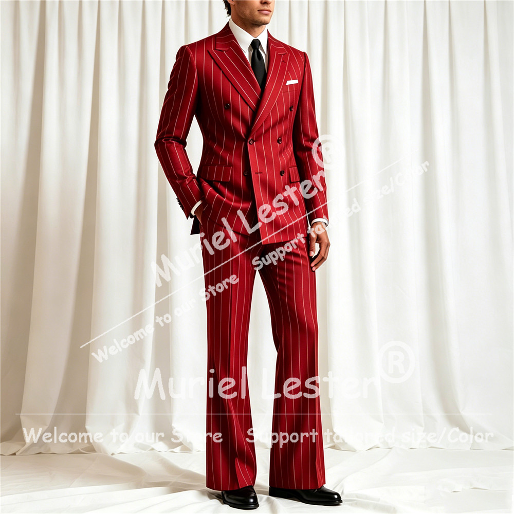 بدلة رجالية أنيقة مخططة من قطع - مراجعة Men'S Formal Attire وسعره