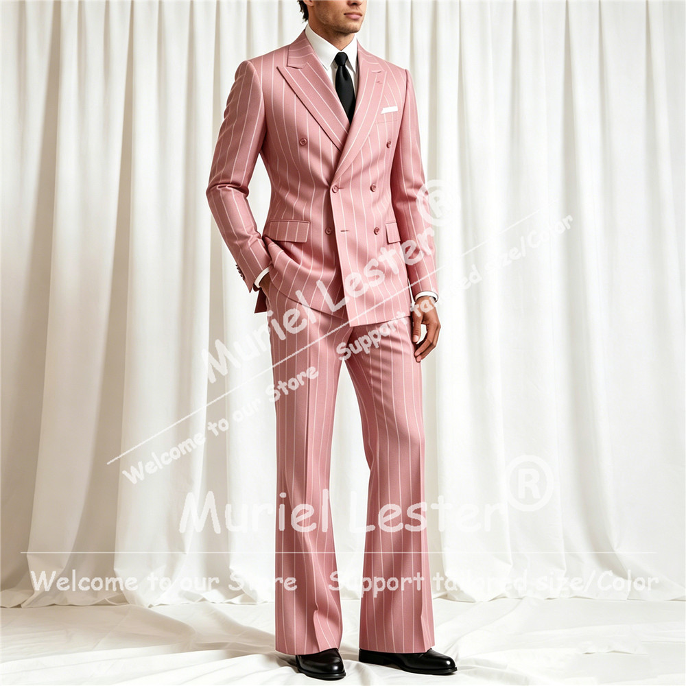 بدلة رجالية أنيقة مخططة من قطع - مراجعة Men'S Formal Attire وسعره