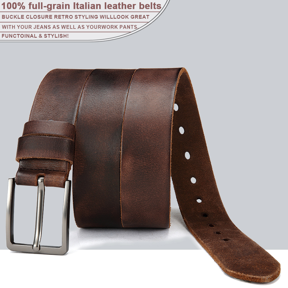 حزام رجالي من الجلد الطبيعي ال - مراجعة Men'S Formal Wear Belt وسعره