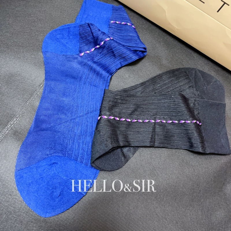 جوارب رجالية رسمية زرقاء وسودا - مراجعة Men'S Vintage Formal Wear وسعره
