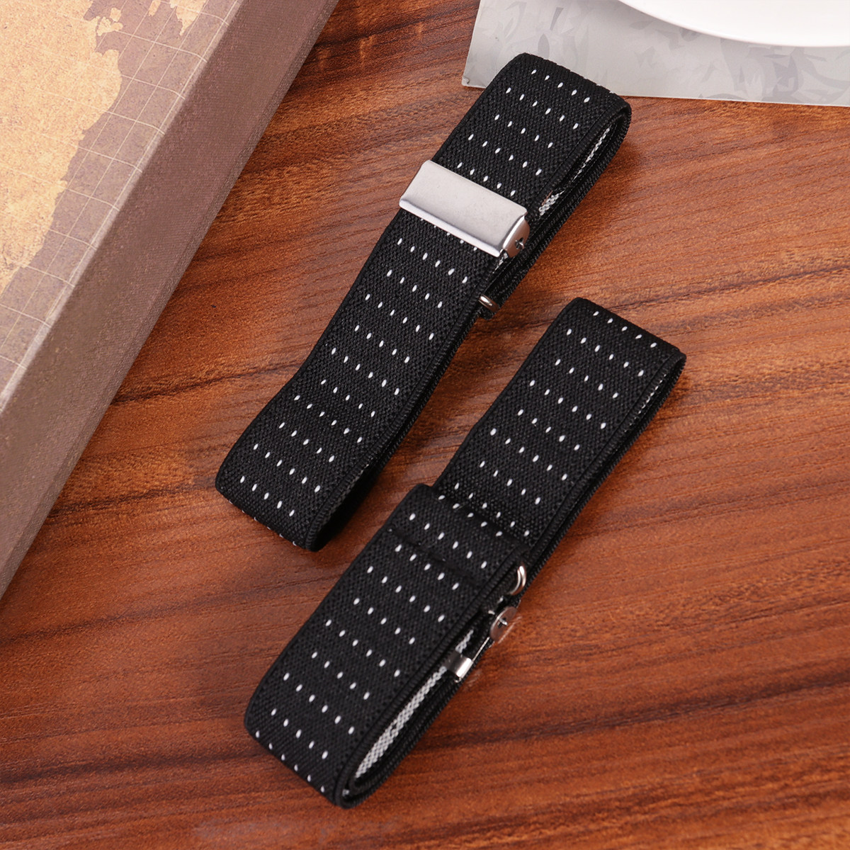 زوج واحد من أربطة تثبيت القميص - مراجعة Men'S Formal Wear Belt وسعره