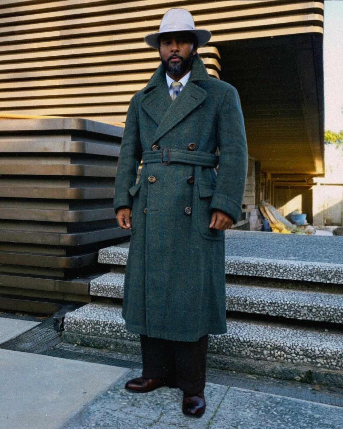 رشيقة الرجال معطف 1 قطعة مزدوج - مراجعة Men'S Formal Wear Belt وسعره
