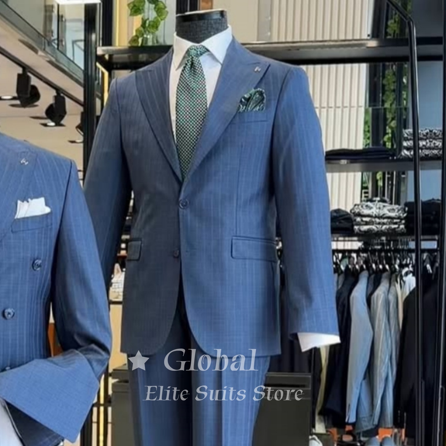 بدلة رجالية كلاسيكية بزرين وخط - مراجعة Men'S Vintage Formal Wear وسعره